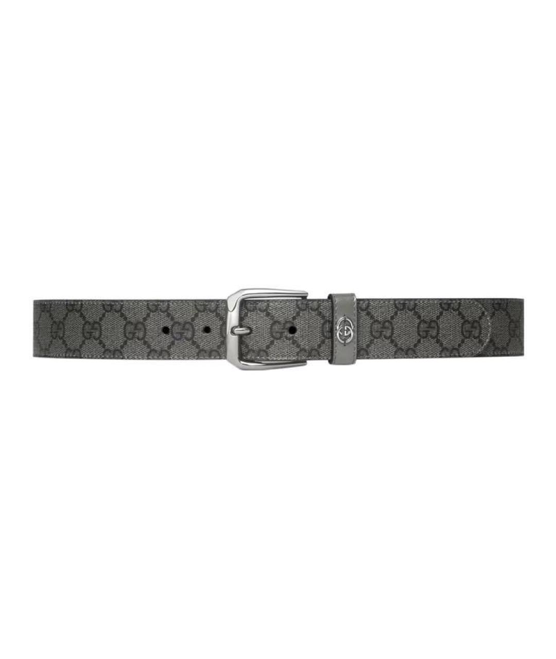 GUCCI Серый ремень, фото 1