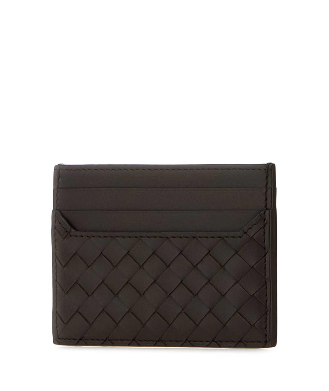 BOTTEGA VENETA Коричневый кожаный кошелек, фото 2