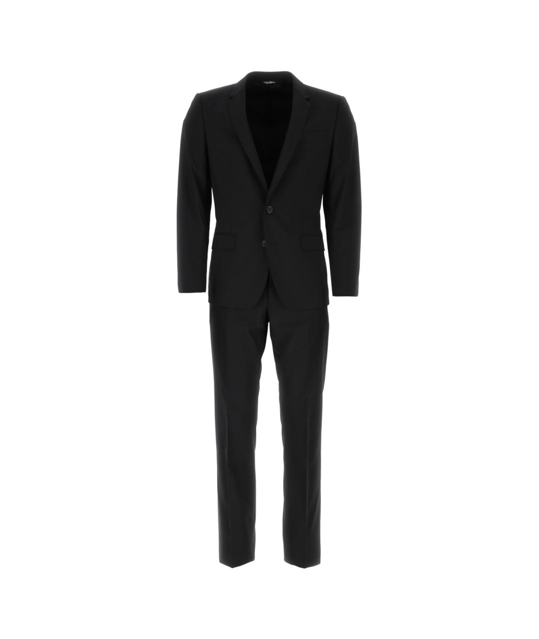 DOLCE&GABBANA Черный классический костюм, фото 1