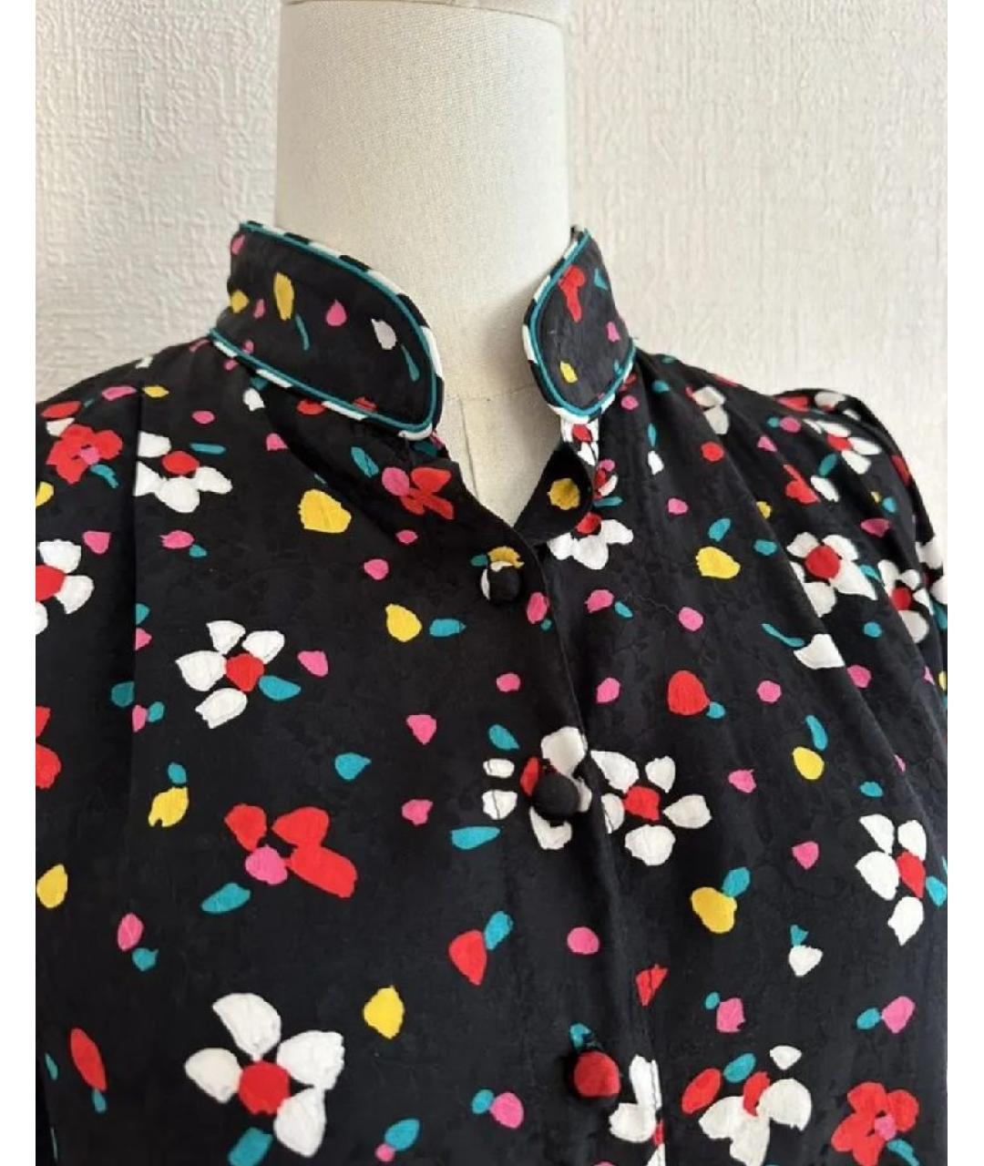 MARC JACOBS Черное шелковое повседневное платье, фото 4