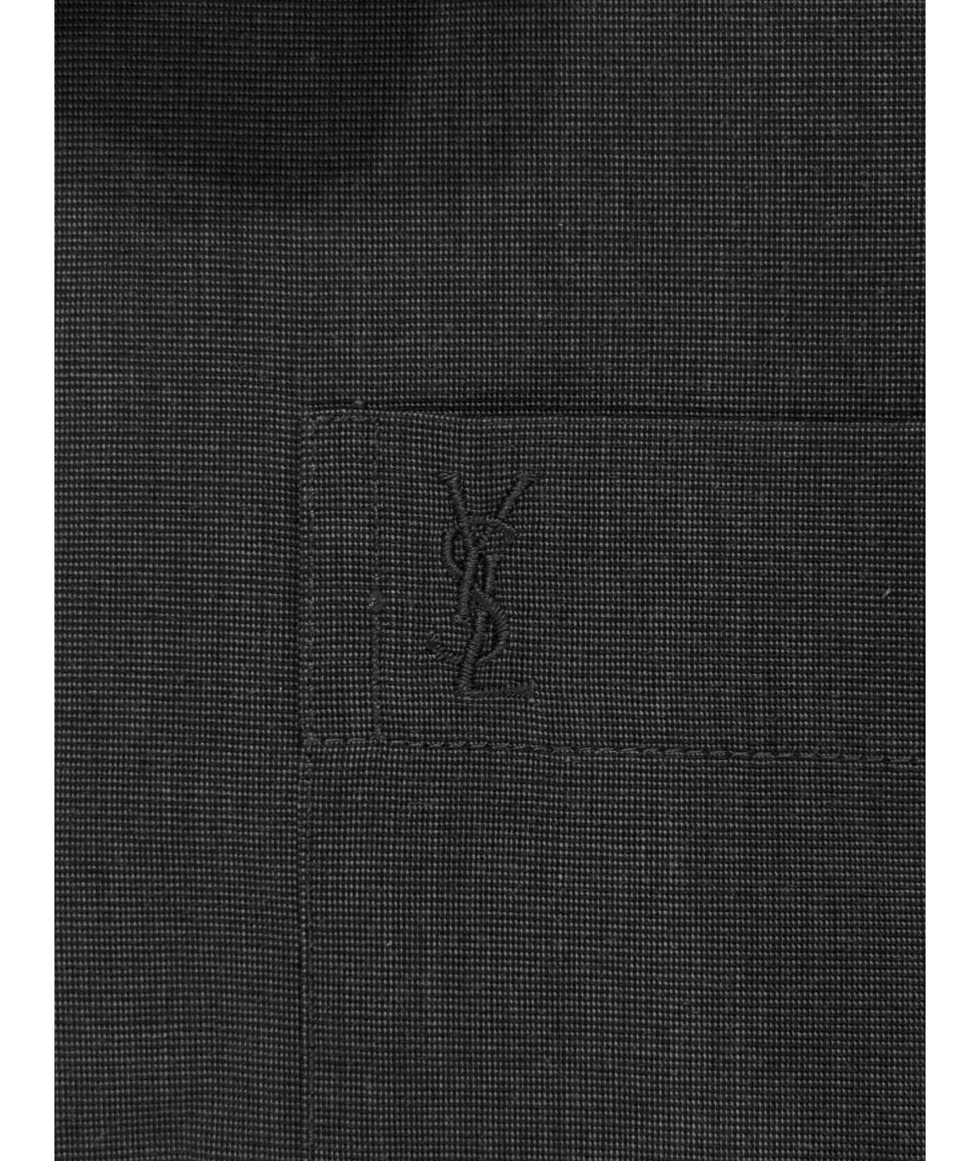 SAINT LAURENT Хлопковая классическая рубашка, фото 3