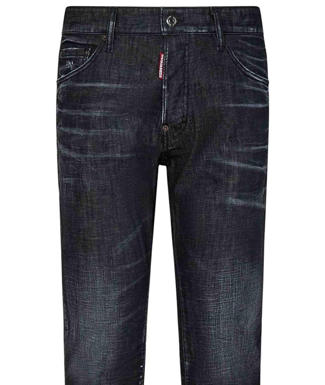 DSQUARED2 Черные хлопковые джинсы, фото 3