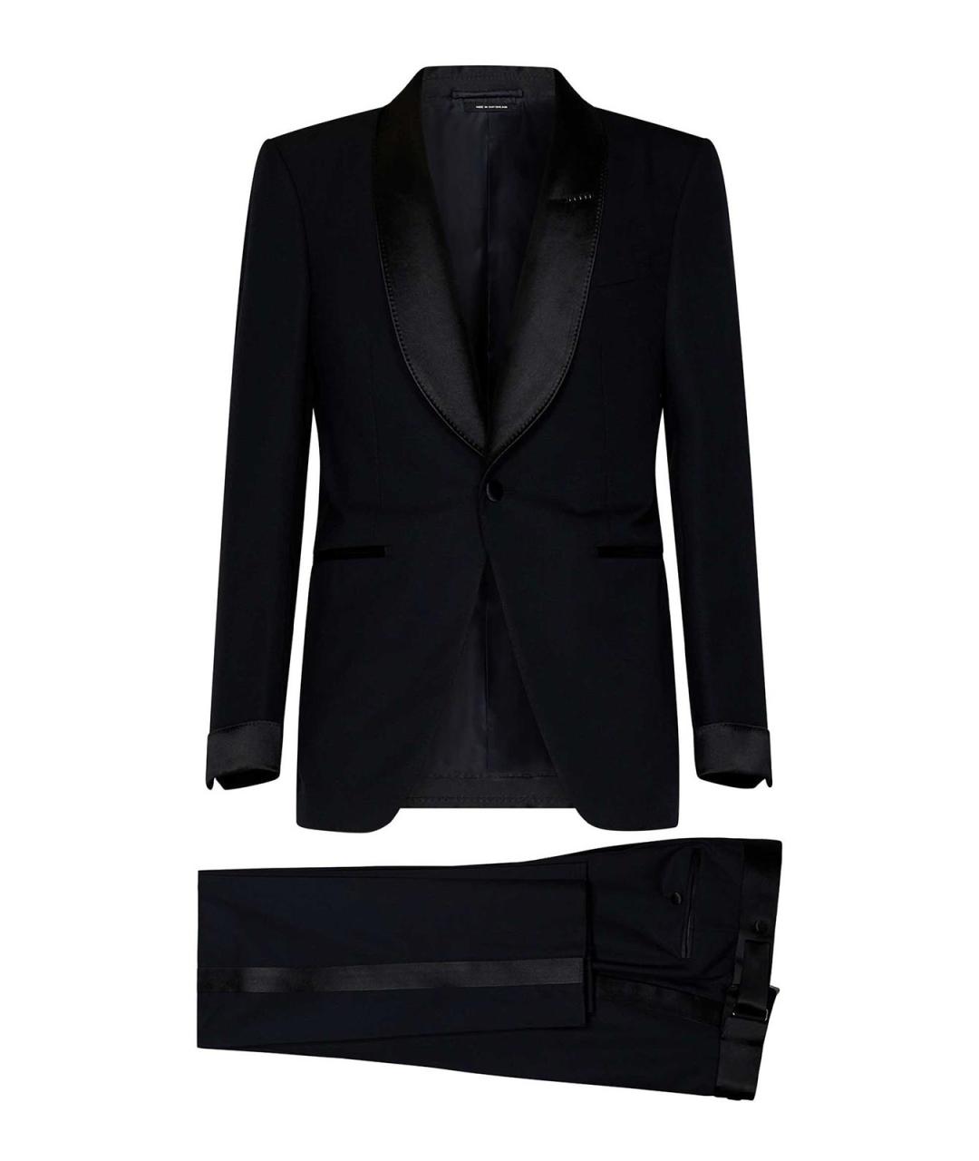 TOM FORD Синий вечерний костюм, фото 3