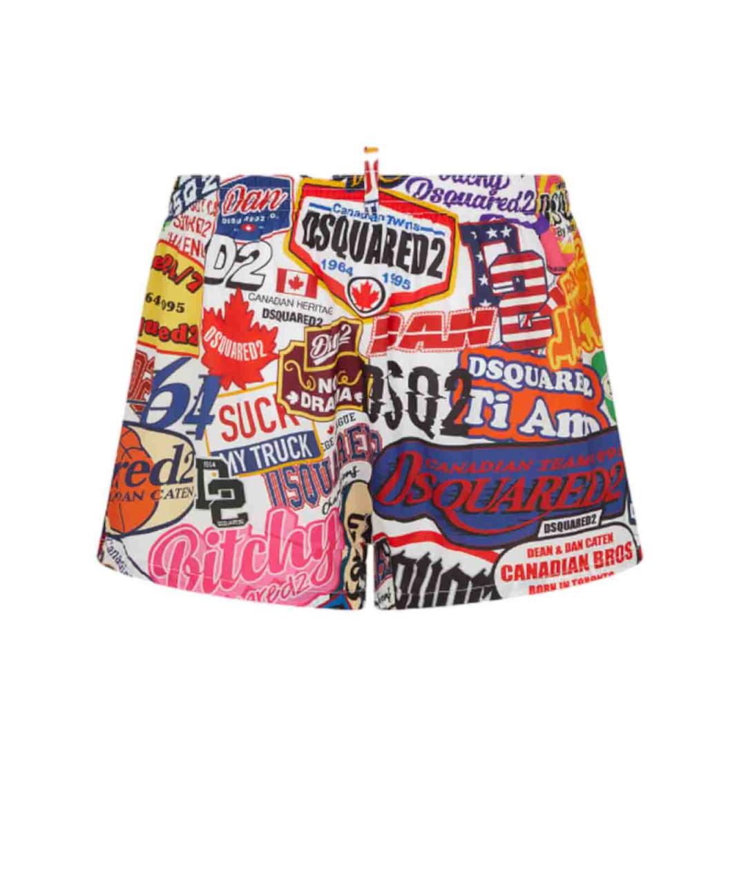 DSQUARED2 Мульти полиамидовые шорты, фото 2