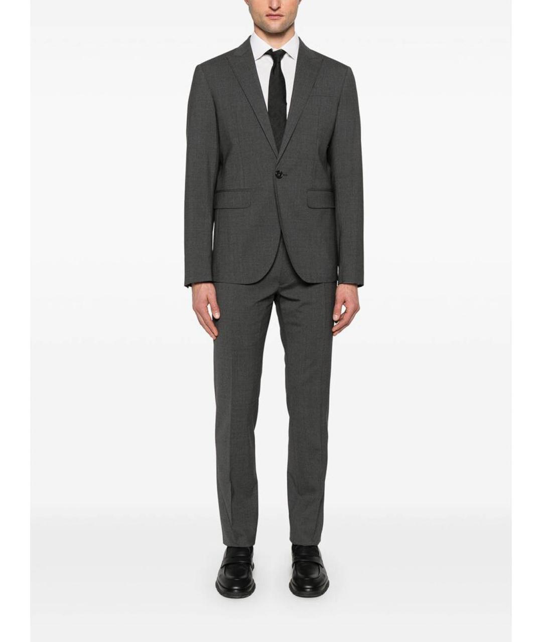 DSQUARED2 Серый классический костюм, фото 5