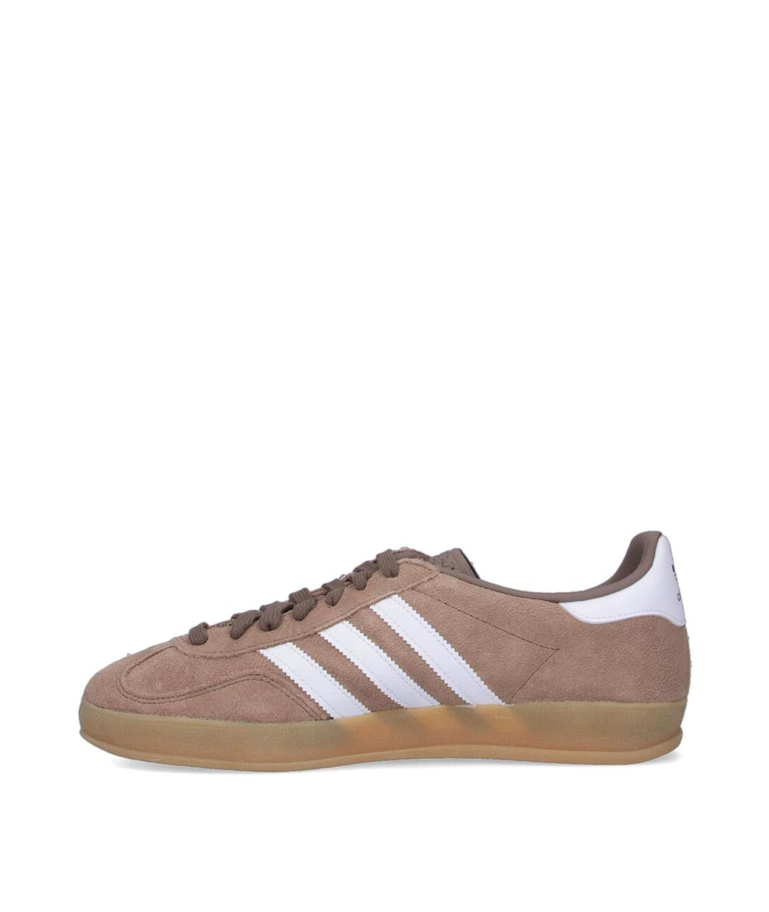 ADIDAS Коричневые замшевые низкие кроссовки / кеды, фото 3