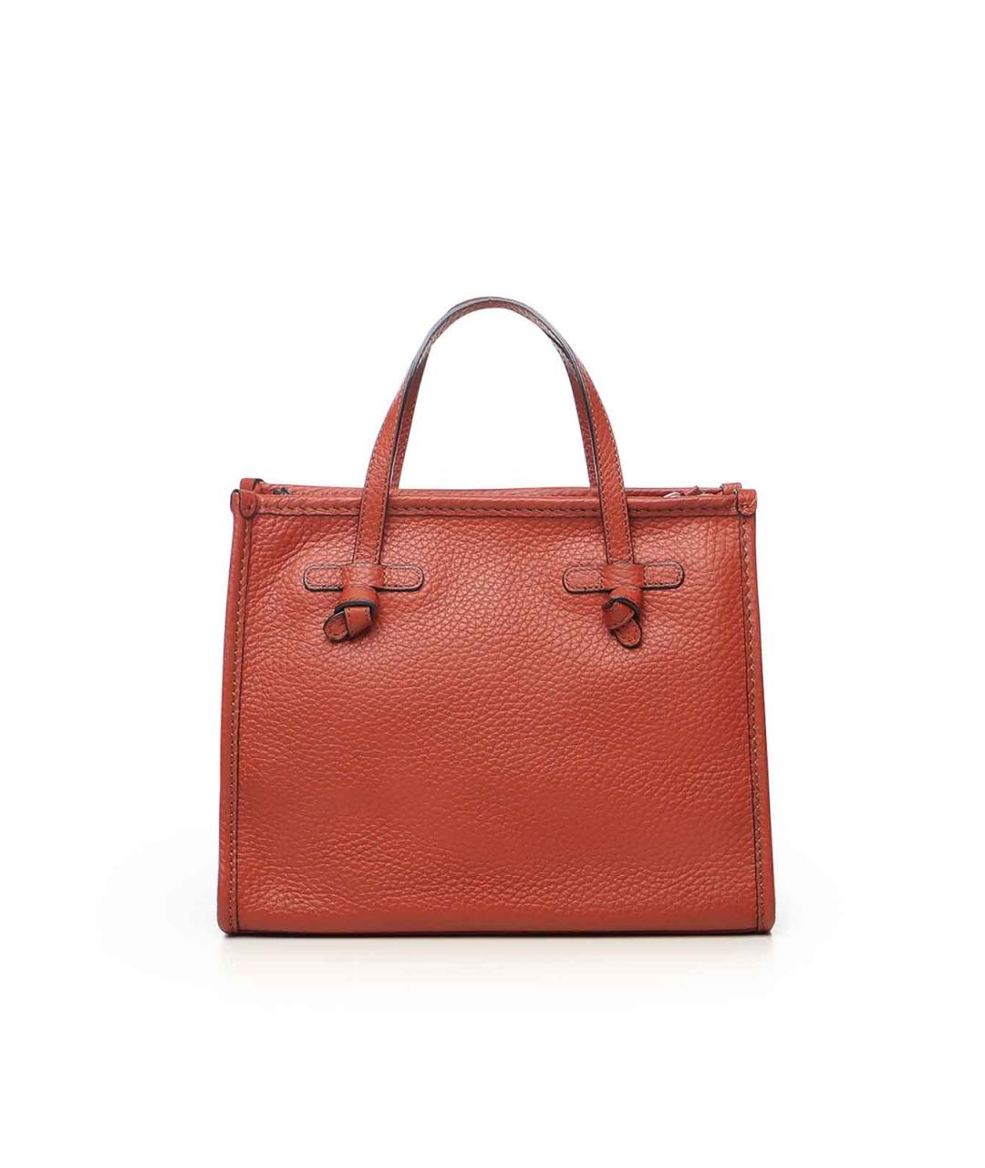 Gianni Chiarini Красная кожаная сумка тоут, фото 3