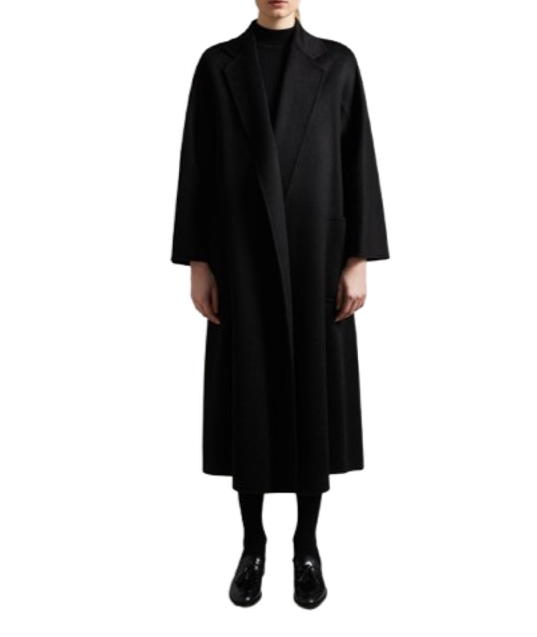 MAX MARA Черное кашемировое пальто, фото 2