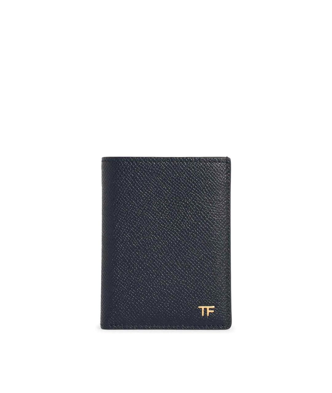 TOM FORD Черный кожаный кардхолдер, фото 1