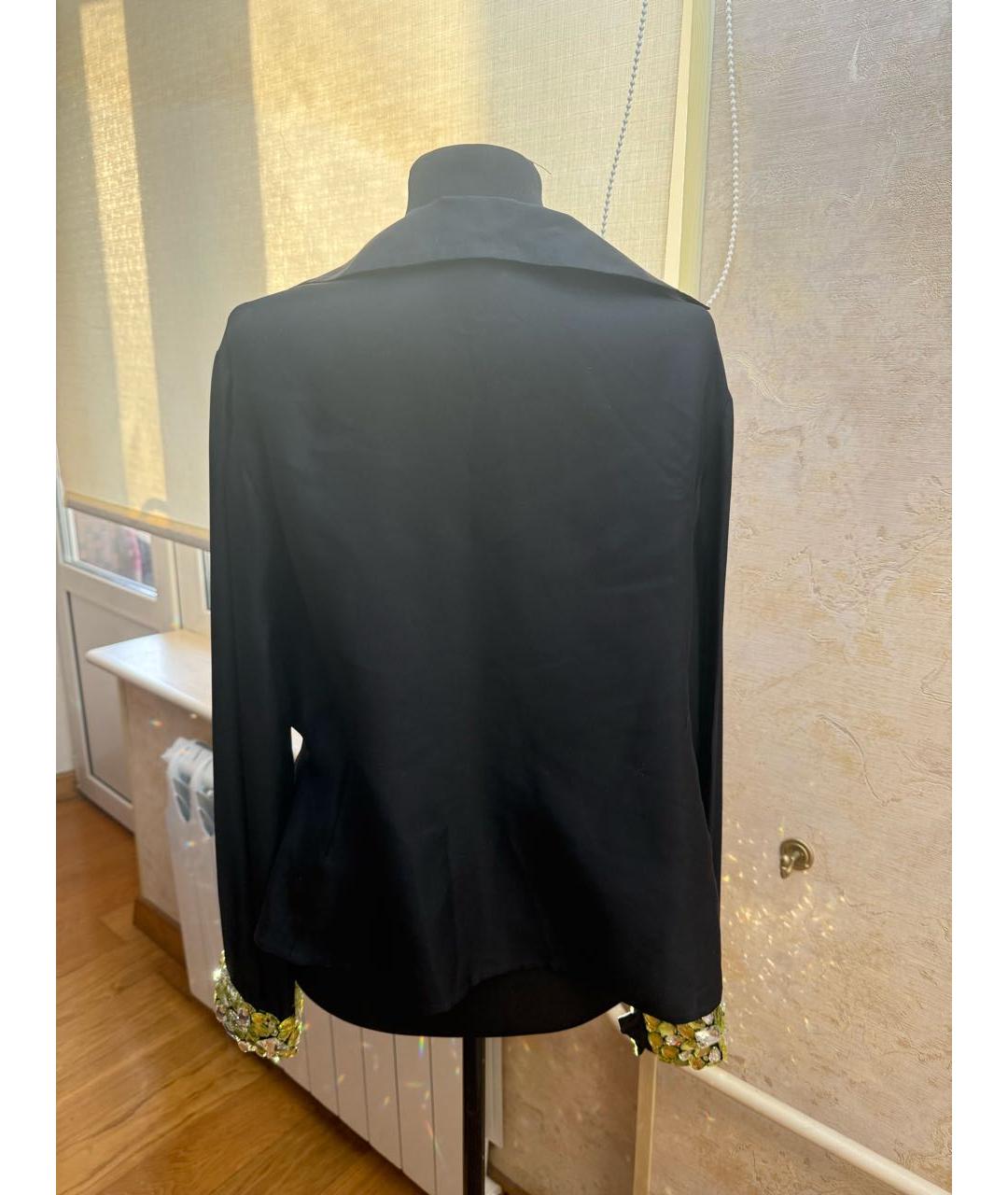 VERSACE Черная блузы, фото 2
