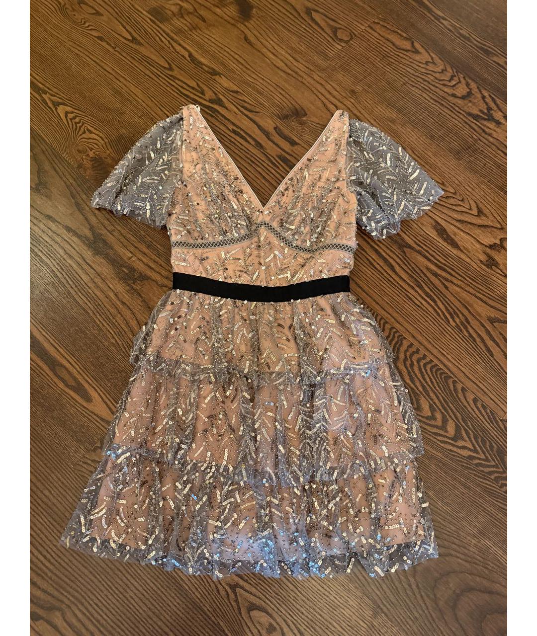 SELF-PORTRAIT Полиэстеровое коктейльное платье, фото 9