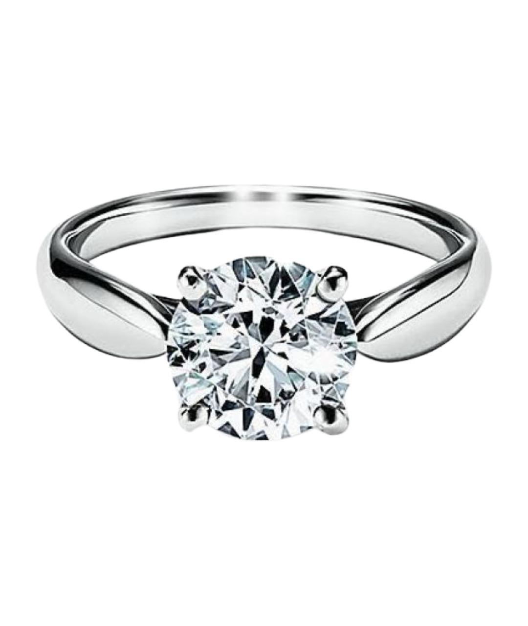 TIFFANY&CO Серебряное платиновое кольцо, фото 1