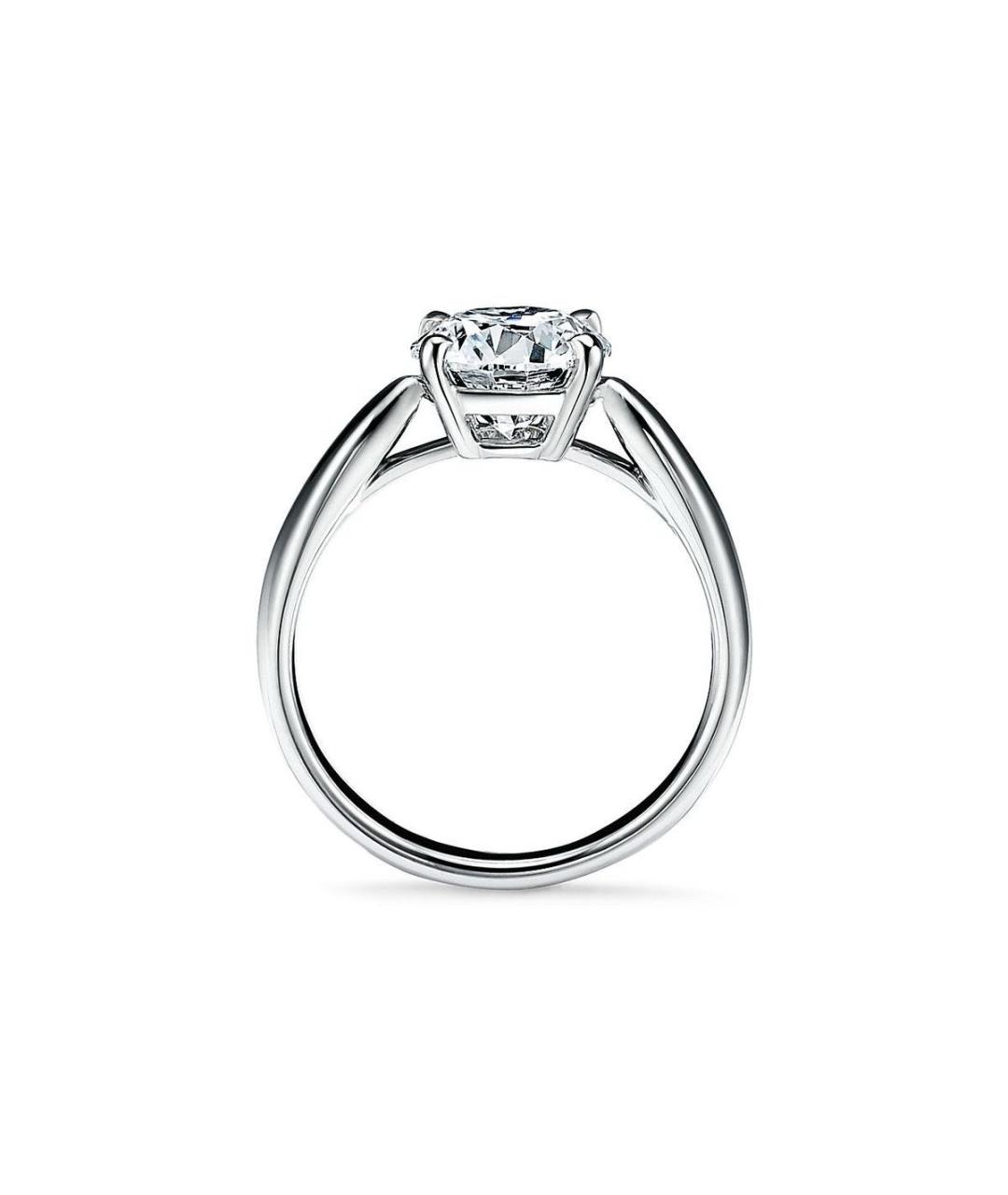 TIFFANY&CO Серебряное платиновое кольцо, фото 8
