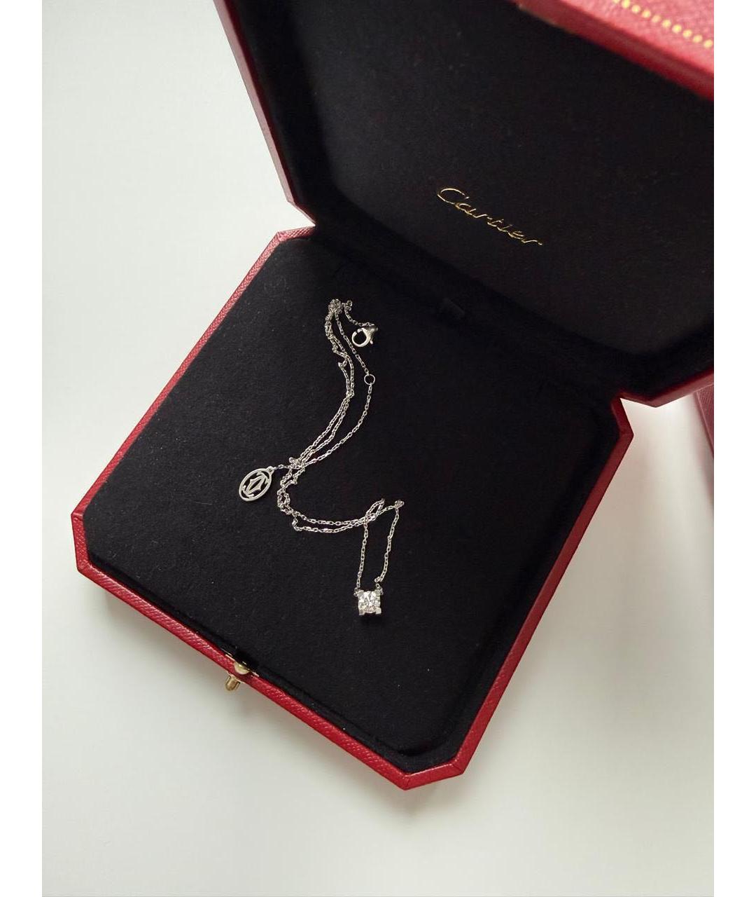 CARTIER Белое колье из белого золота, фото 2