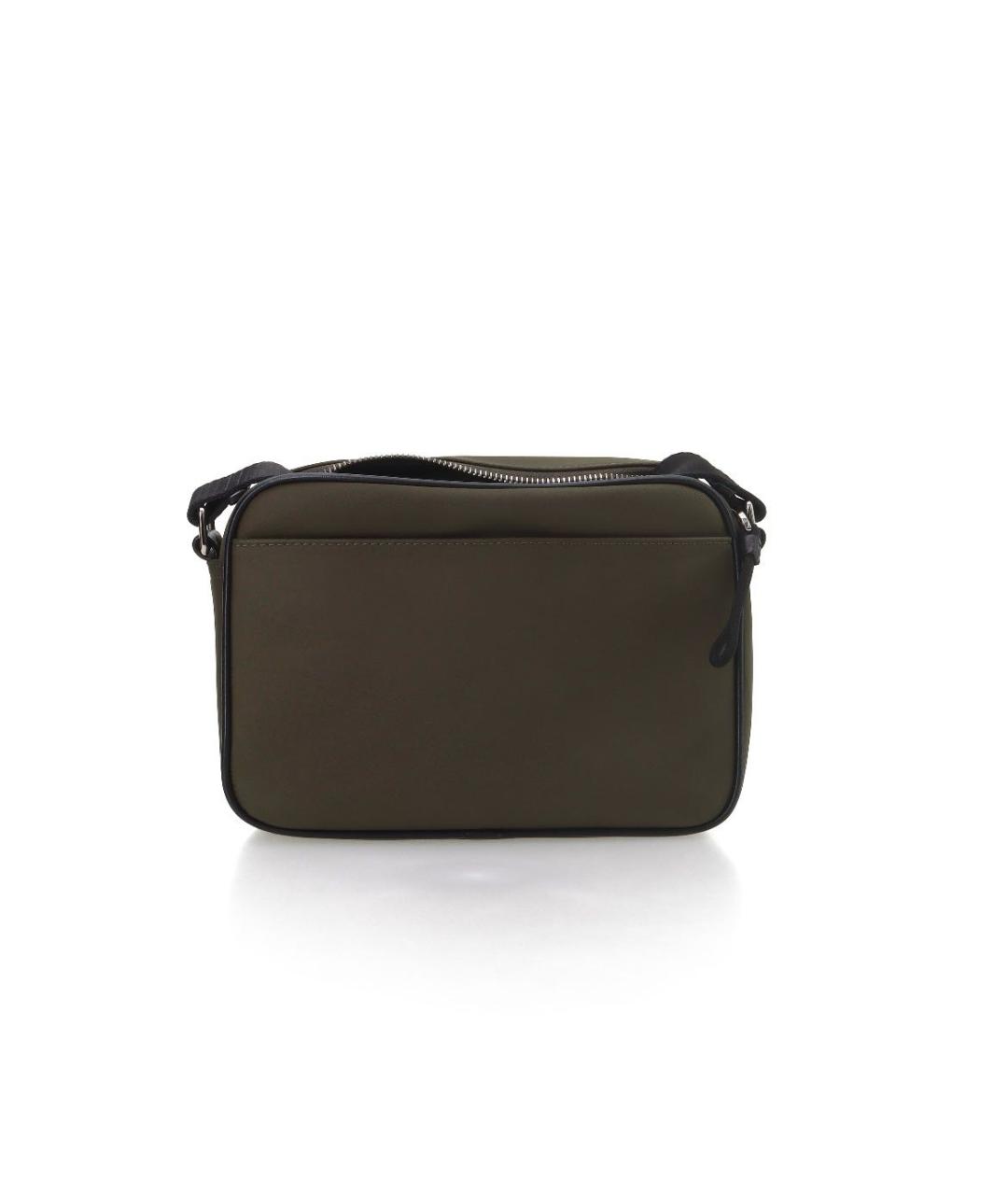 BURBERRY Хаки тканевая сумка на плечо, фото 3