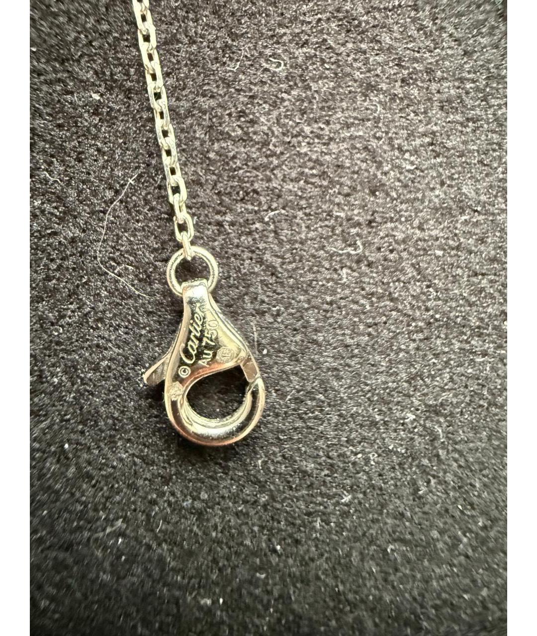 CARTIER Белая подвеска из белого золота, фото 5