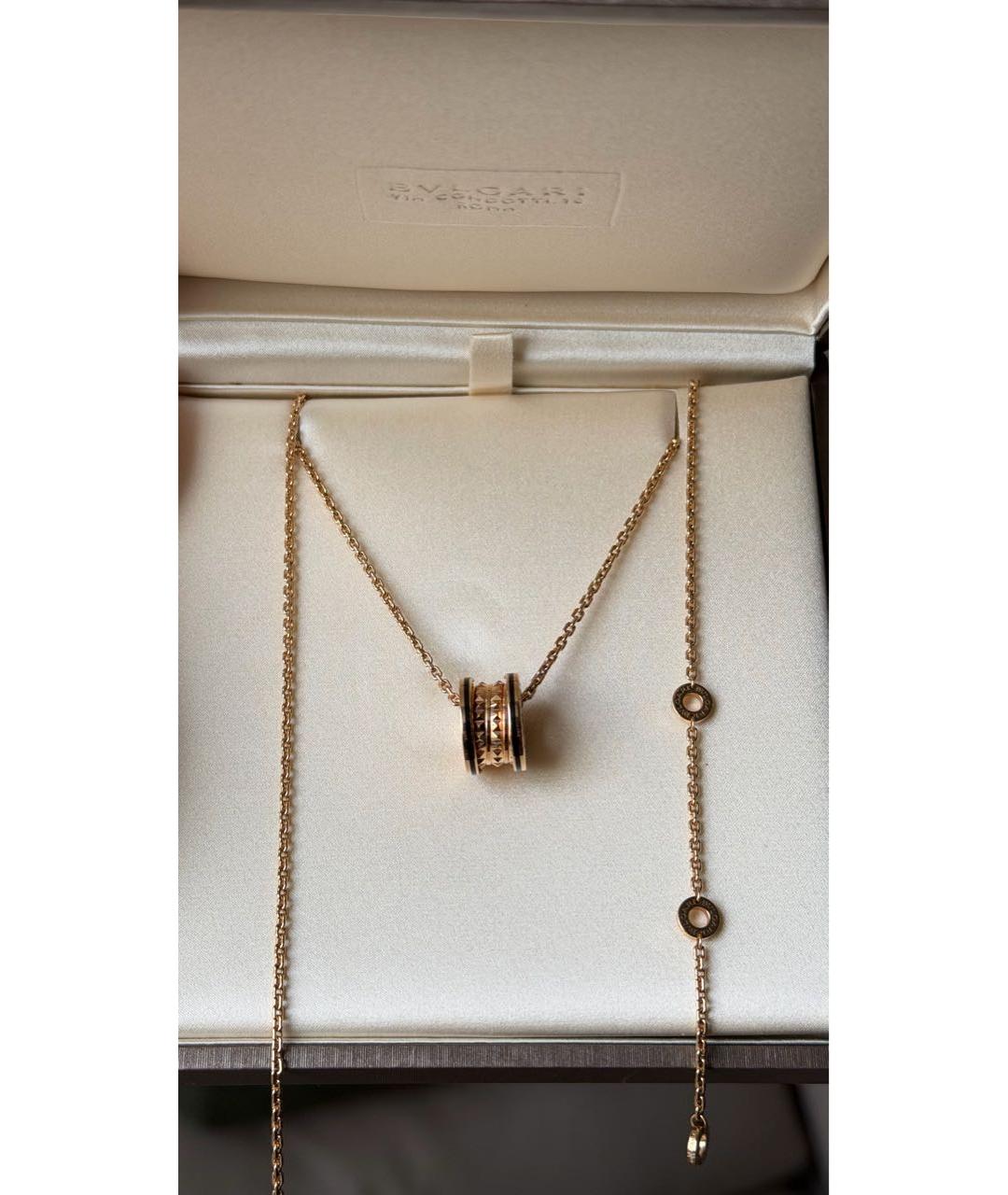 BVLGARI Золотой кулон из розового золота, фото 6