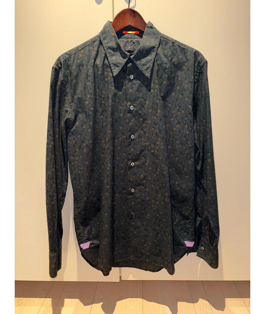 PS BY PAUL SMITH Мульти хлопковая кэжуал рубашка, фото 7