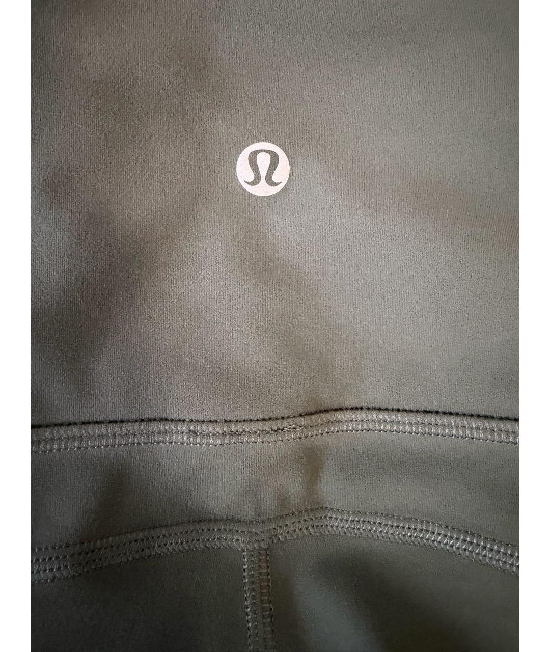 Lululemon Зеленые полиамидовые спортивные брюки и шорты, фото 6