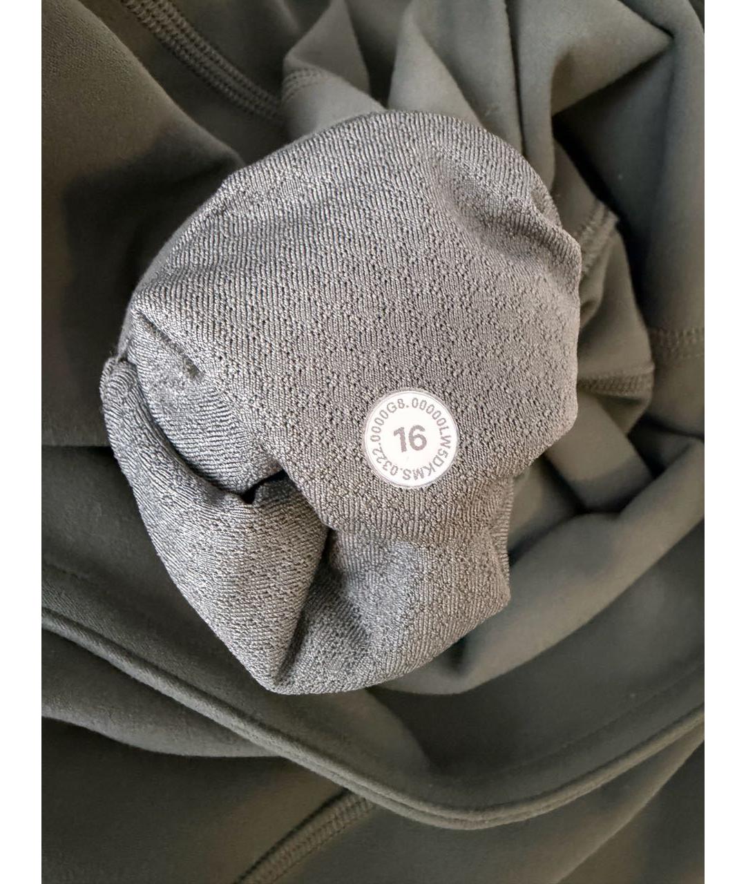 Lululemon Зеленые полиамидовые спортивные брюки и шорты, фото 8