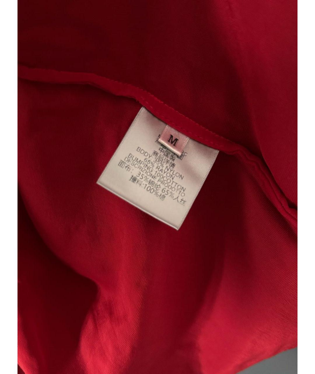 TOM FORD Красная бархатная рубашка, фото 3