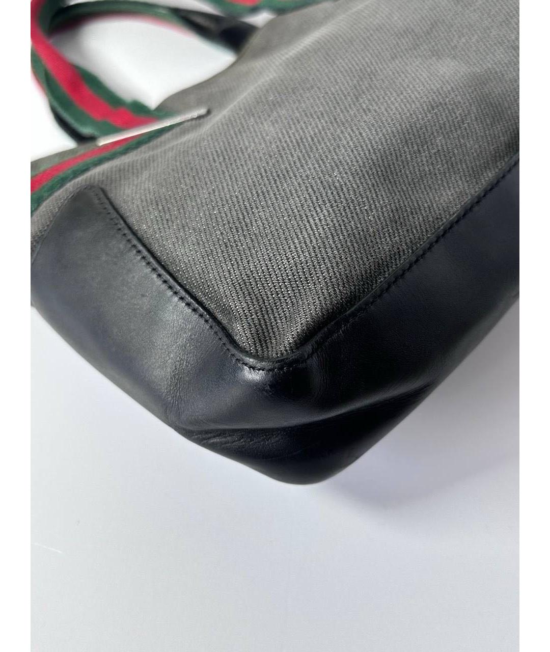 GUCCI Черная сумка с короткими ручками, фото 6