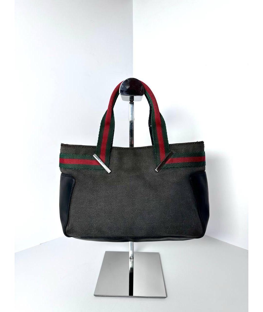 GUCCI Черная сумка с короткими ручками, фото 8