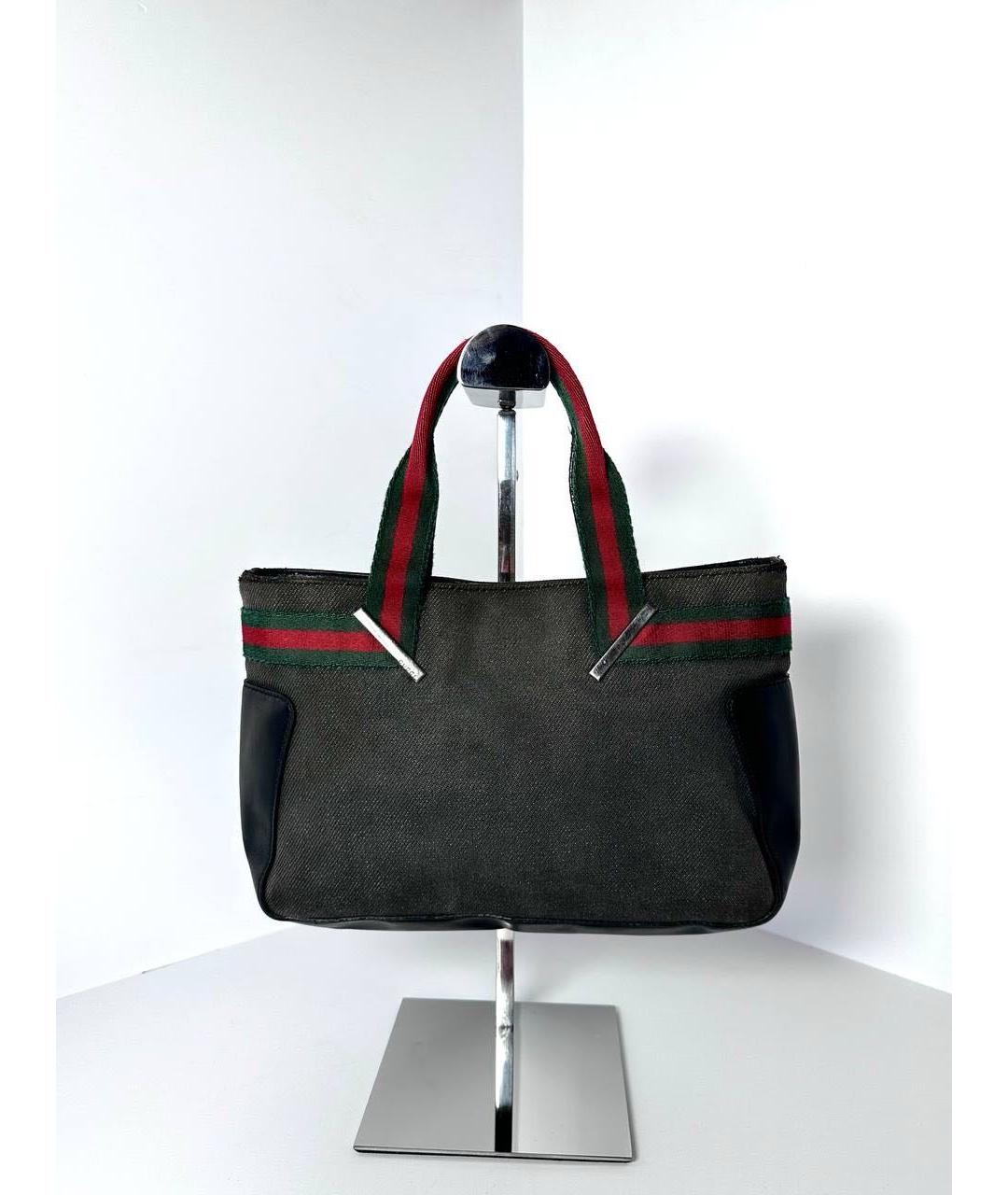 GUCCI Черная сумка с короткими ручками, фото 3