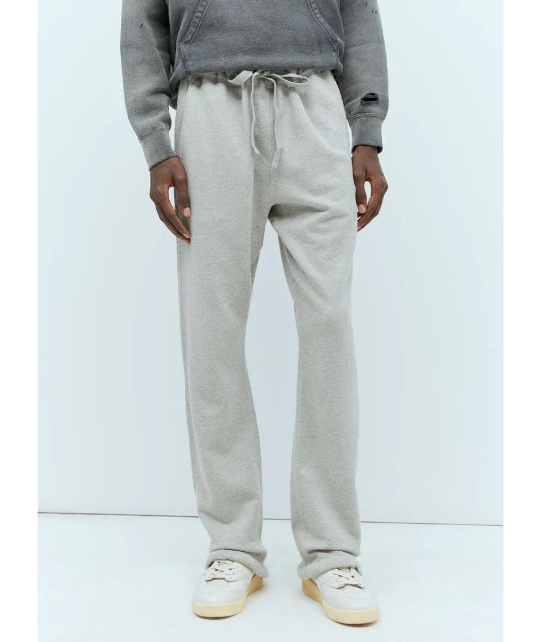 VISVIM Серые хлопковые повседневные брюки, фото 7