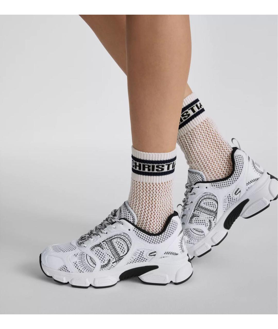 CHRISTIAN DIOR Белые кроссовки, фото 2