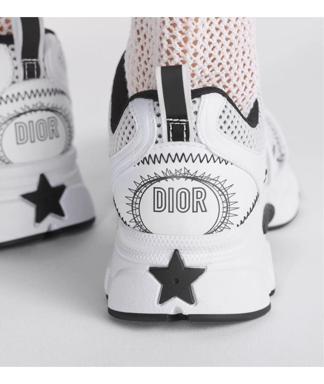 CHRISTIAN DIOR Белые кроссовки, фото 4