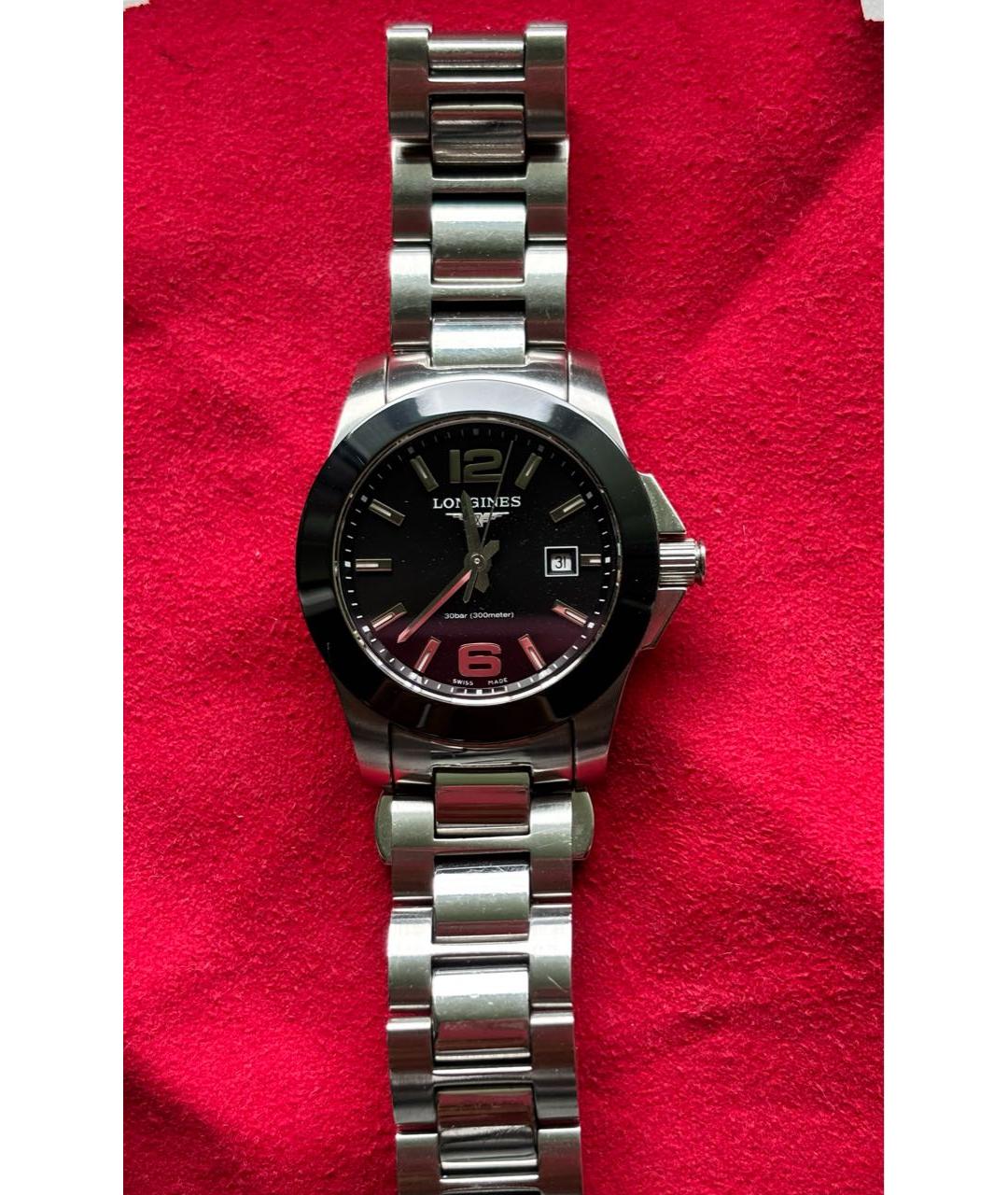 LONGINES Серебряные часы, фото 6