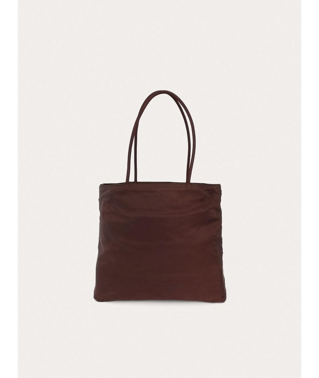 PRADA Коричневая сумка тоут, фото 3