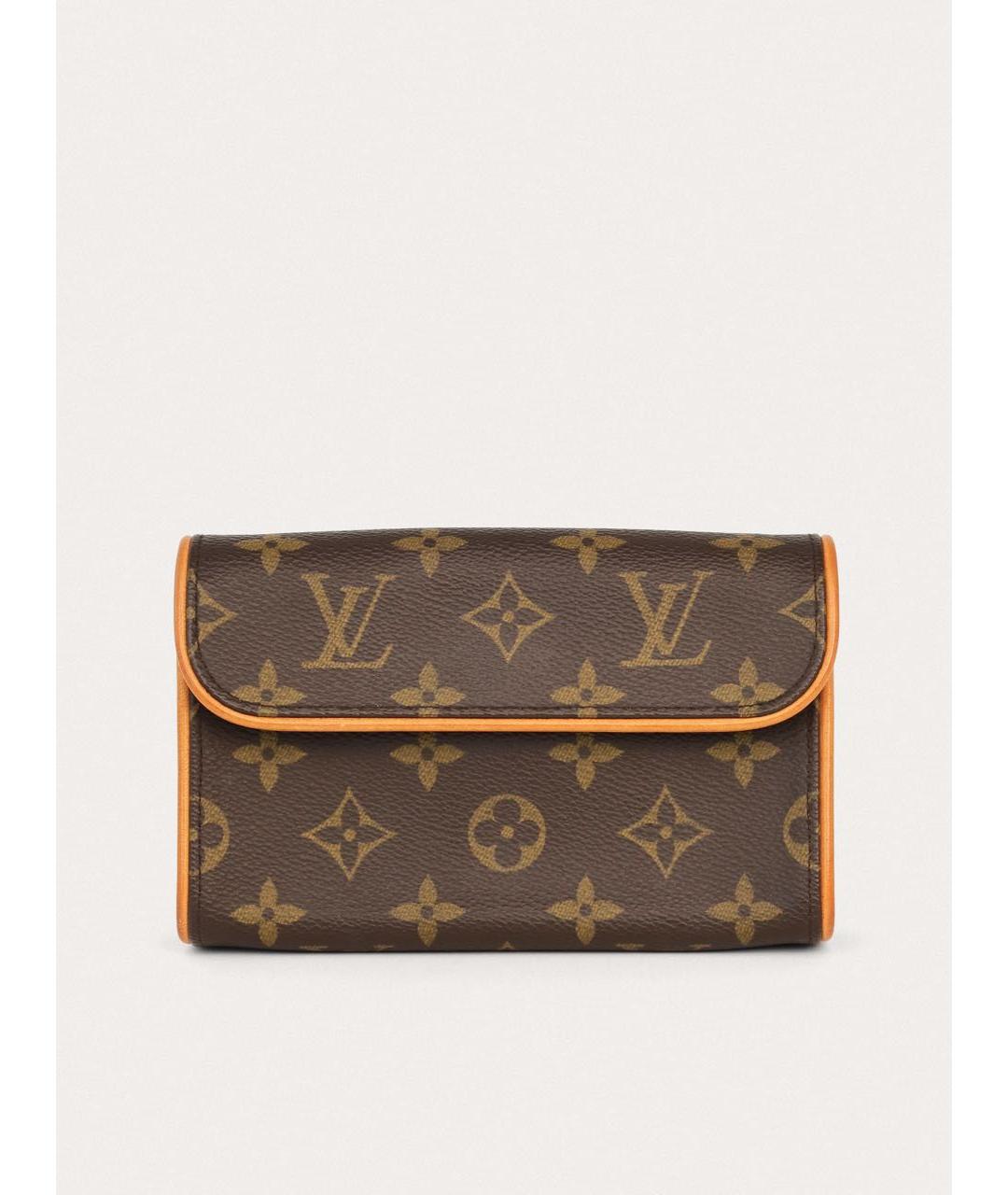 LOUIS VUITTON Коричневая поясная сумка, фото 9