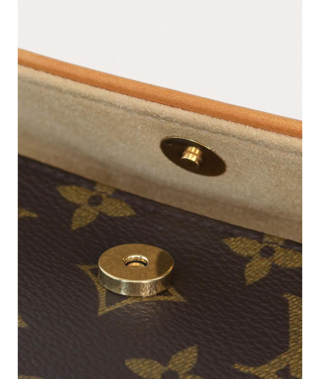 LOUIS VUITTON Коричневая поясная сумка, фото 6