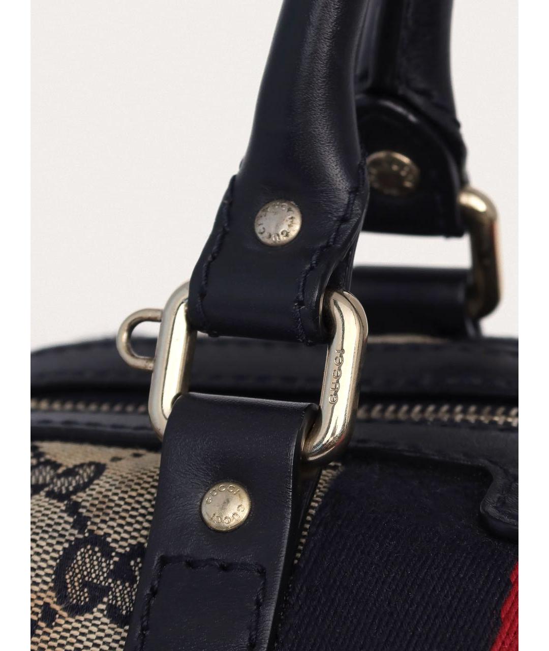 GUCCI Синяя сумка с короткими ручками, фото 7