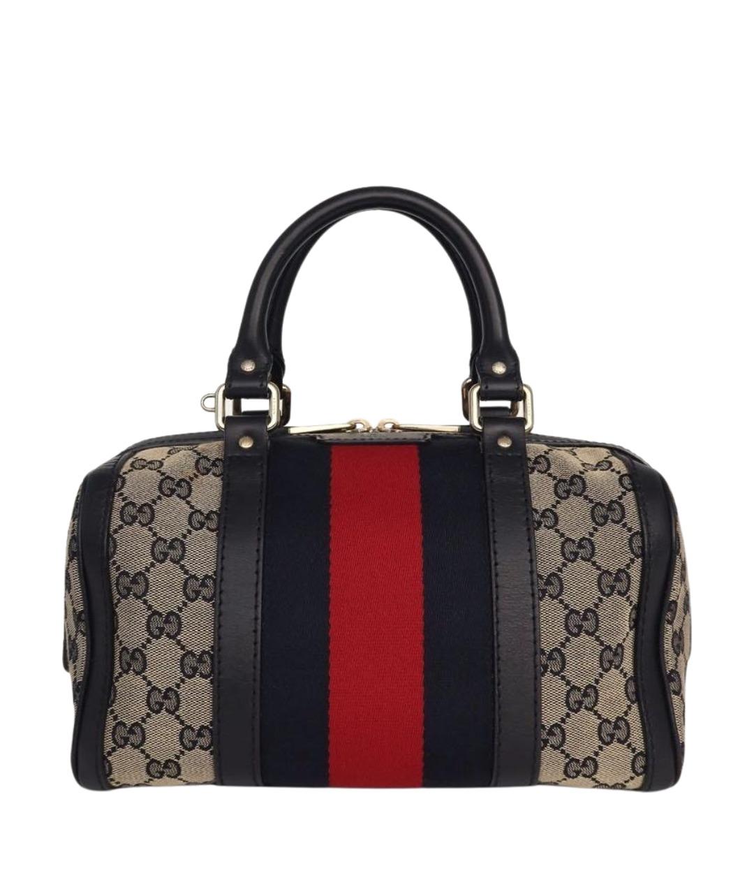 GUCCI Синяя сумка с короткими ручками, фото 1