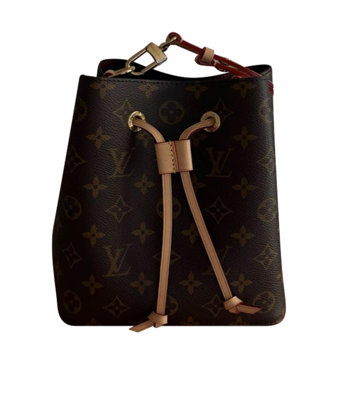 LOUIS VUITTON Коричневая сумка через плечо, фото 1