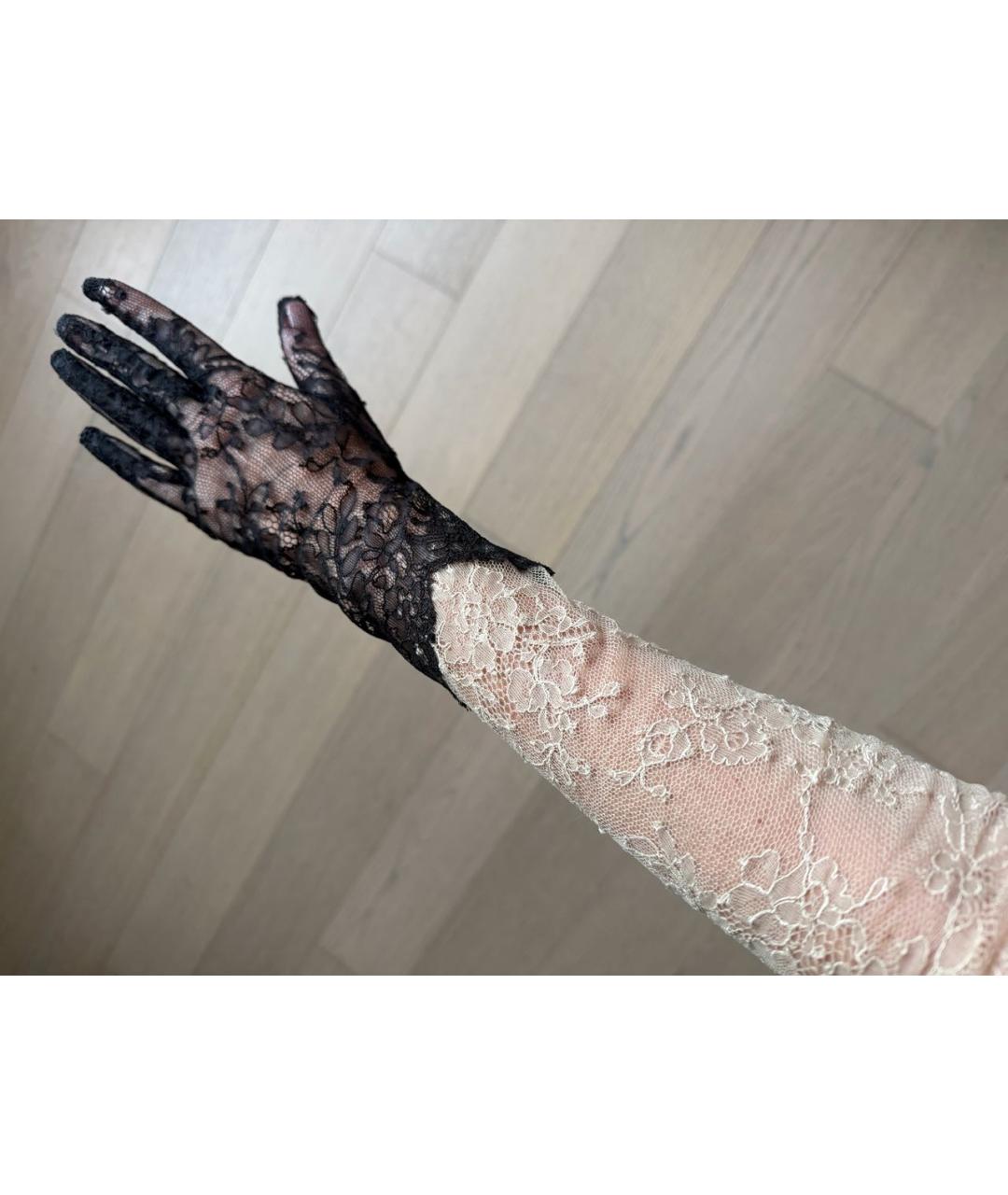 GUCCI Бежевые перчатки, фото 4