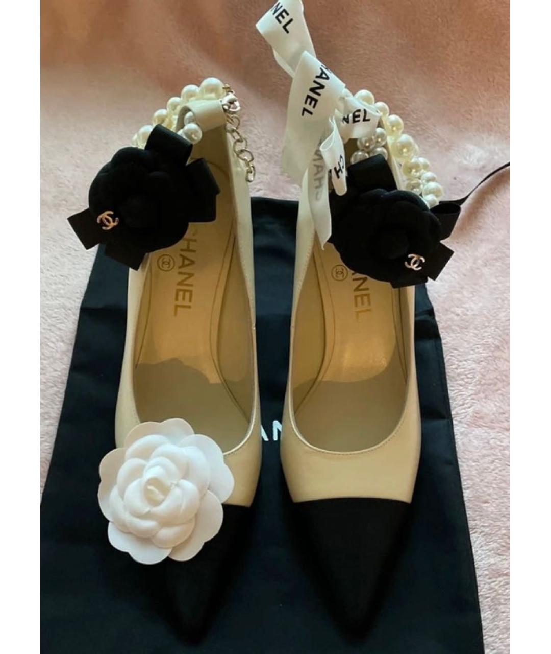 CHANEL Кожаные туфли, фото 2