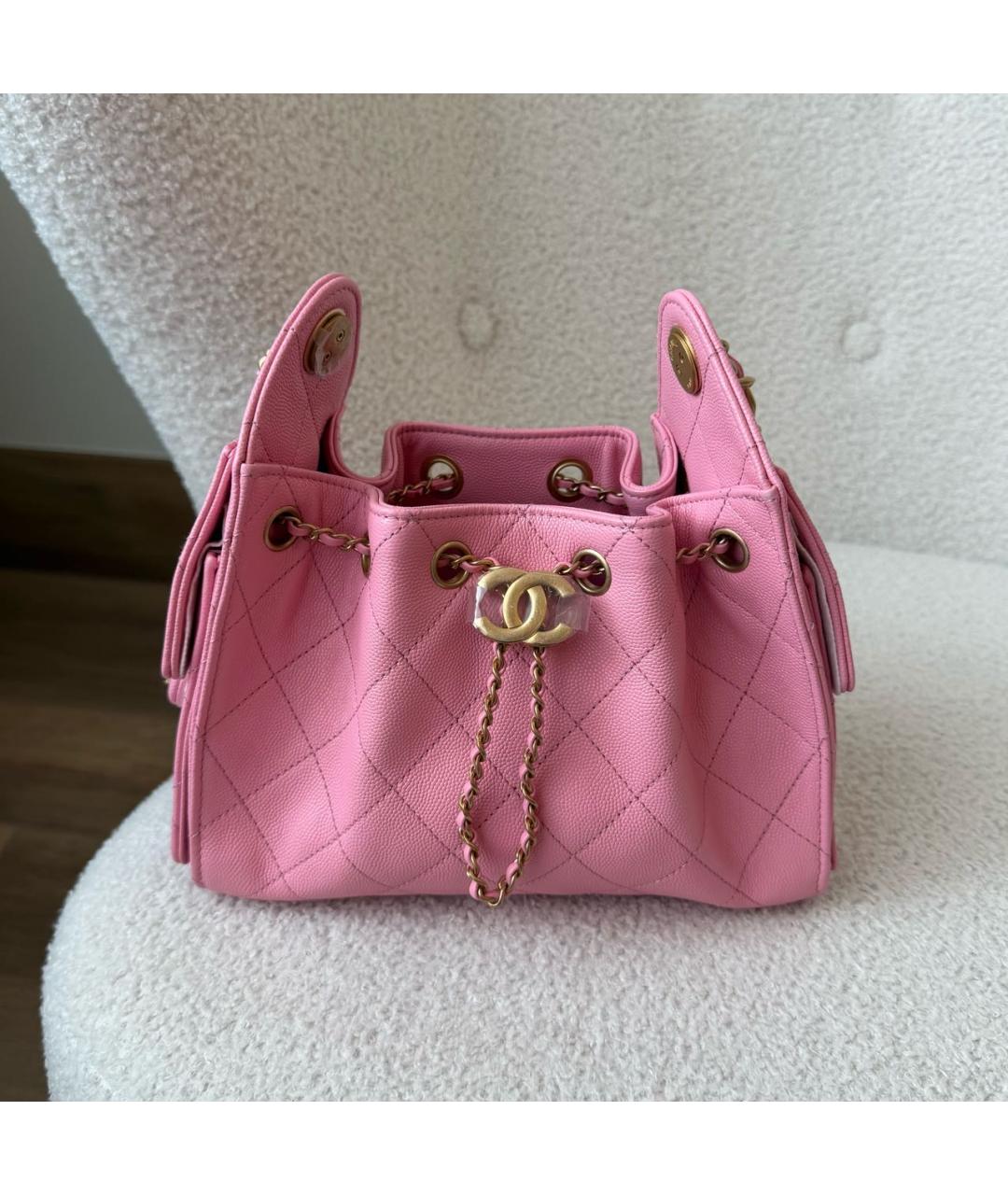 CHANEL Кожаная сумка через плечо, фото 2