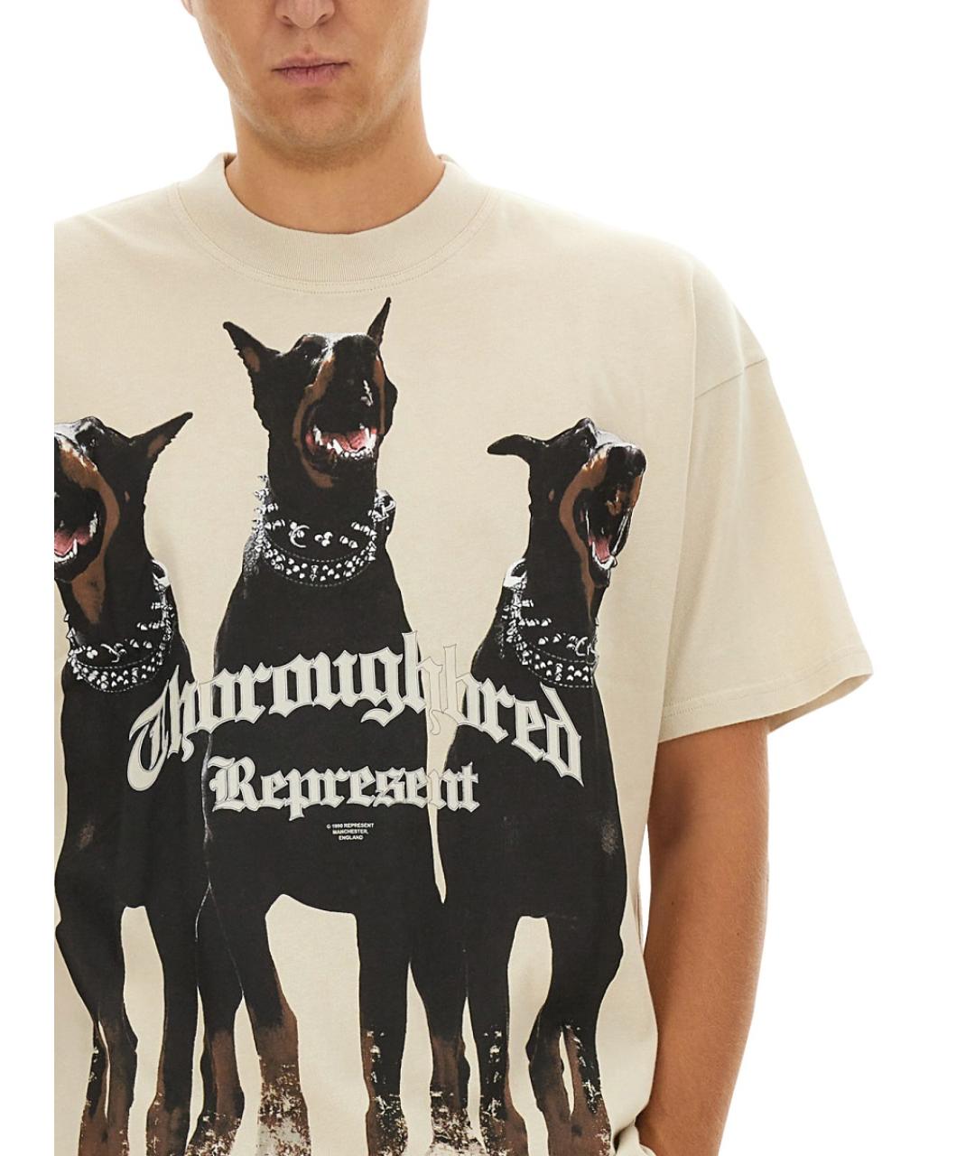 REPRESENT Белая футболка, фото 4