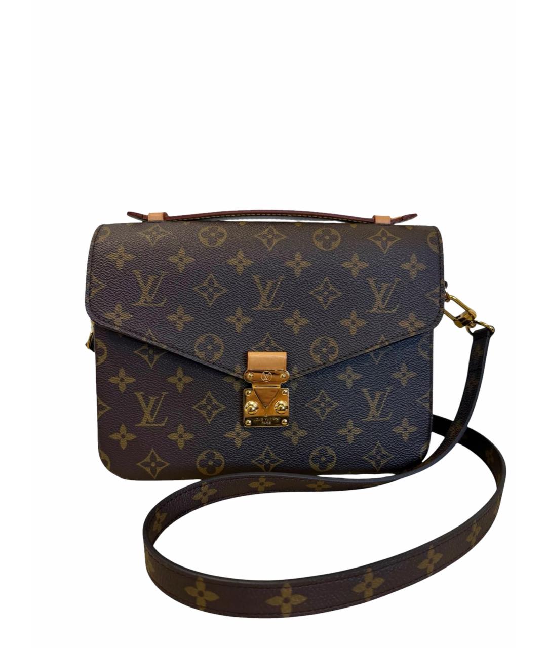 LOUIS VUITTON Коричневая сумка через плечо, фото 1