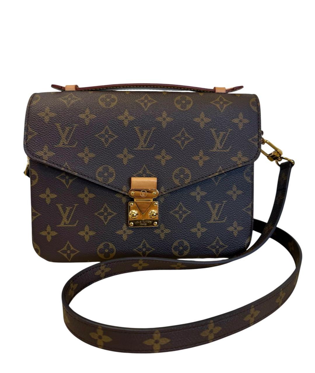 LOUIS VUITTON Коричневая сумка через плечо, фото 9