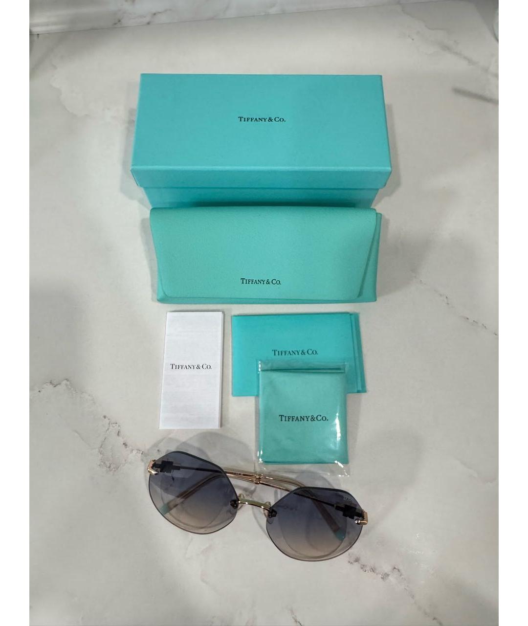 TIFFANY&CO Серые солнцезащитные очки, фото 4