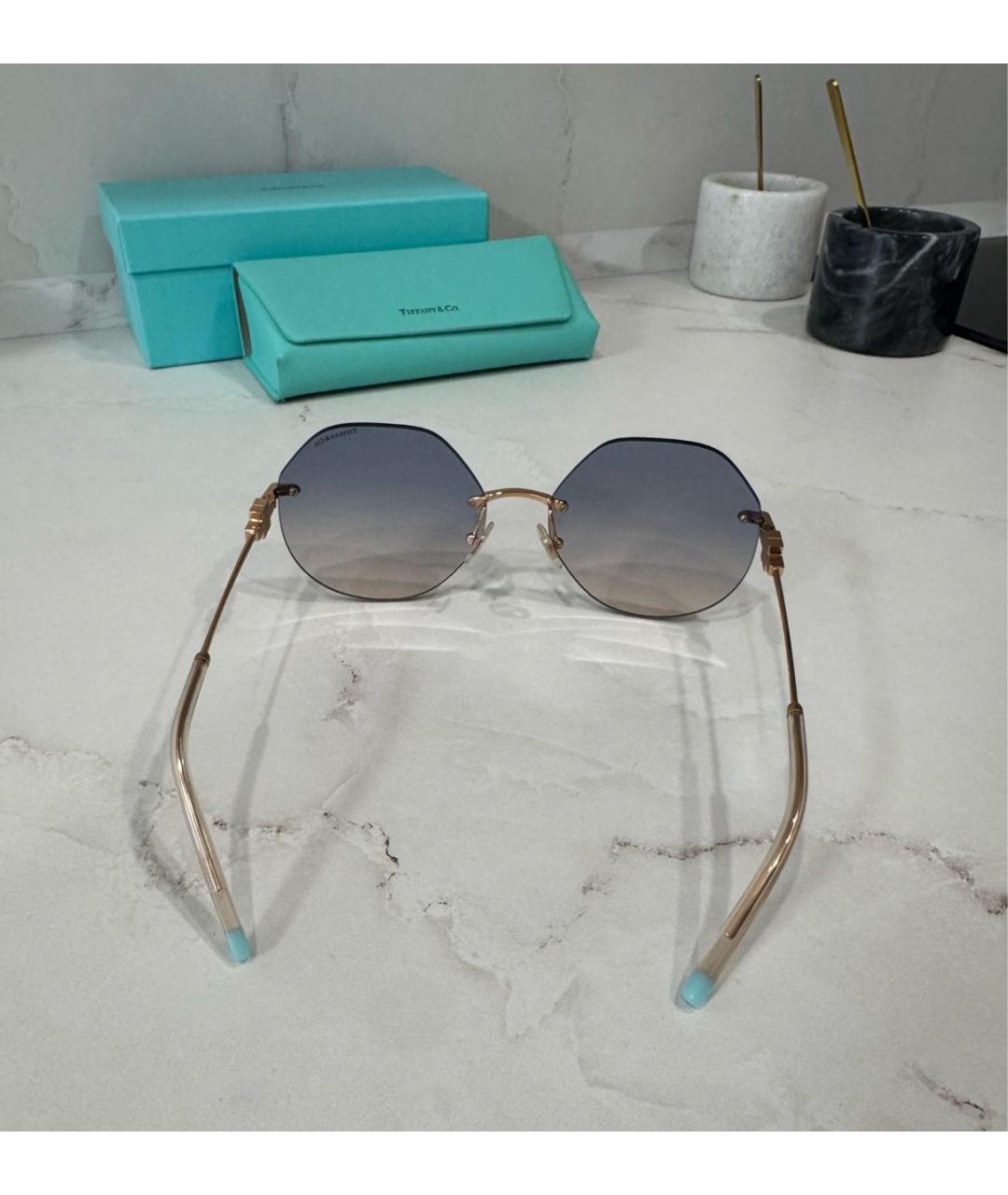 TIFFANY&CO Серые солнцезащитные очки, фото 3