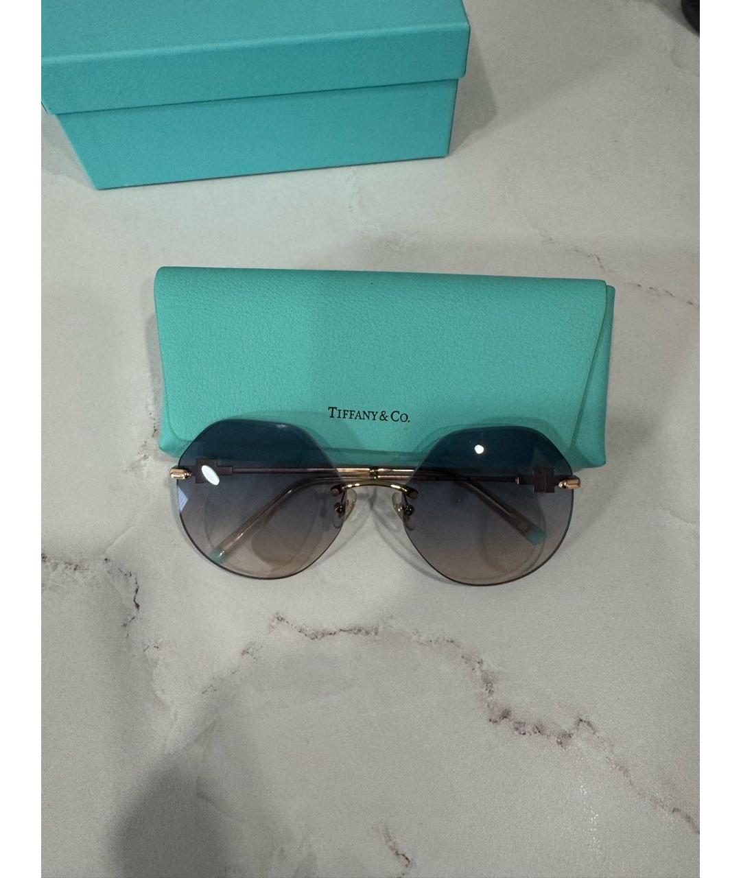 TIFFANY&CO Серые солнцезащитные очки, фото 5
