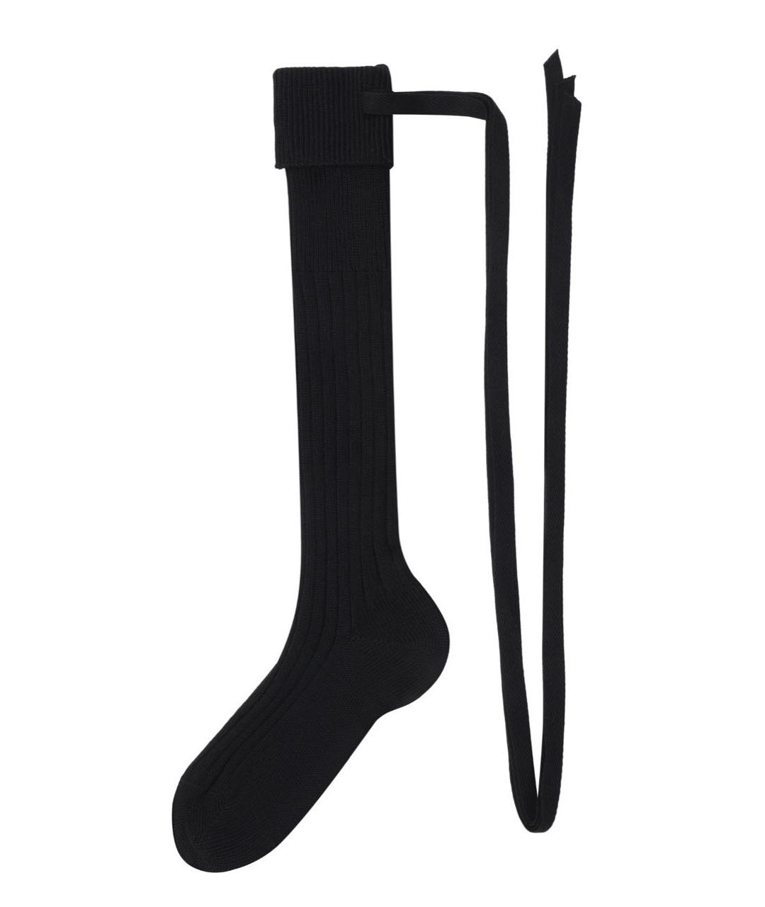 ANN DEMEULEMEESTER Черные носки, чулки и колготы, фото 1