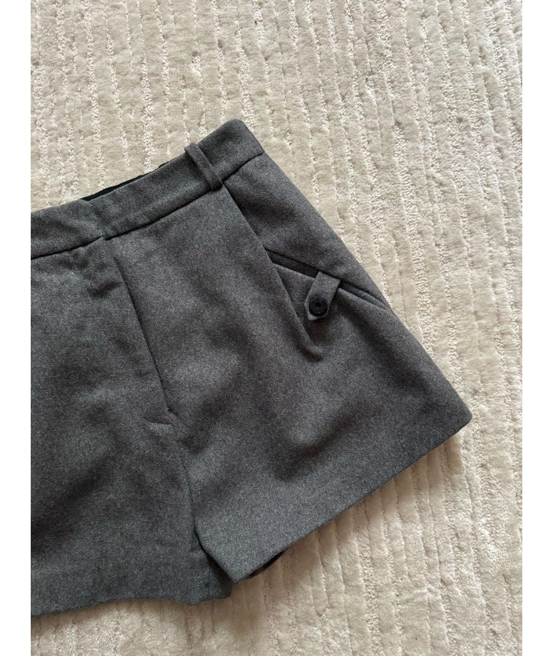 ACNE STUDIOS Серые шерстяные шорты, фото 6