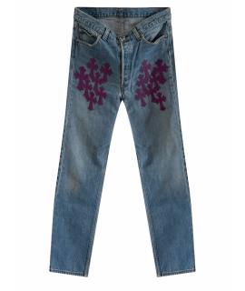 CHROME HEARTS Прямые джинсы